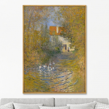 Репродукция картины The Geese 75X105 CM