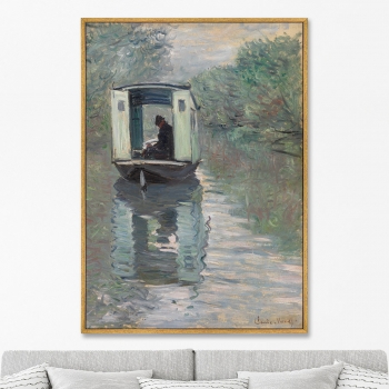 Репродукция картины The Studio Boat 75X105 CM