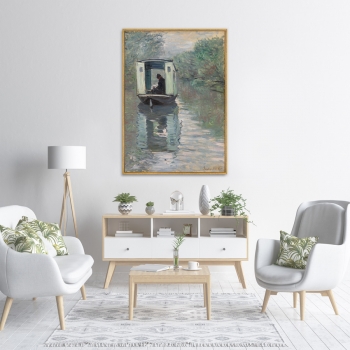 Репродукция картины The Studio Boat 75X105 CM