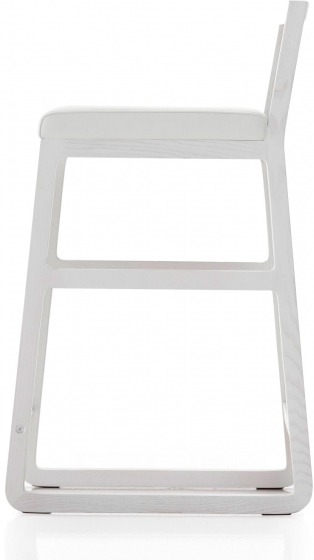 Барный стул с лаконичным дизайном Midori 83X49X42 СM белый 1