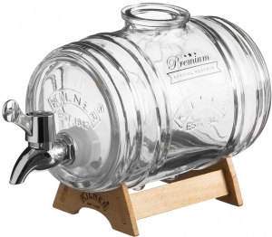 Диспенсер для напитков Barrel на подставке 1 L