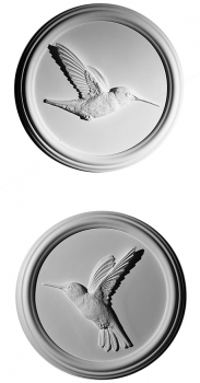 Барельефы Hummingbirds Ø35 / Ø35 CM
