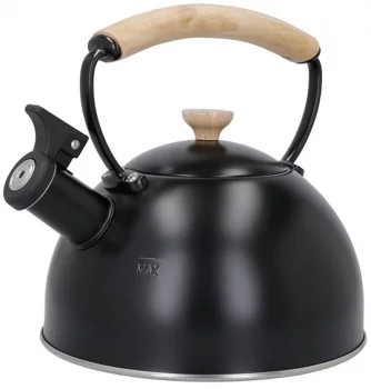 Чайник со свистком чёрный La Cafetière 1.6 L