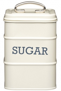Ёмкость для хранения сахара Living Nostalgia 11X11X18 CM creamy