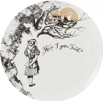 Набор из 4 десертных тарелок Alice in Wonderland Ø21 CM