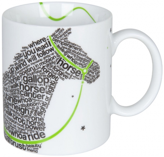 Кружка  Font Horse 330 ml 1