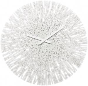 Часы настенные SILK Ø46 CM белые