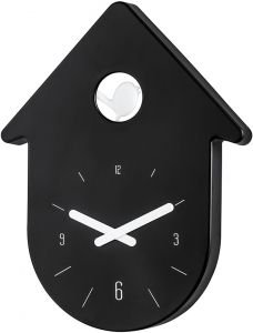Часы настенные Toc-Toc 24X31 CM чёрно-белые