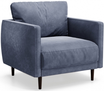 Кресло Rene 95X90X95 CM серое