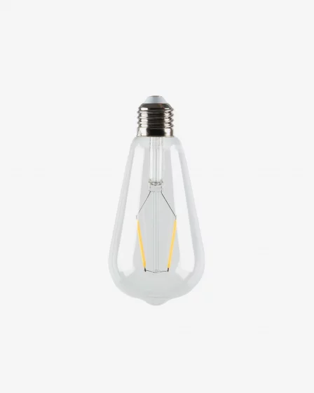 Светодиодная лампа E27 4W с теплым светом 6.5X6.5X14 CM 1
