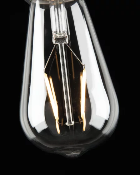 Светодиодная лампа E27 4W с теплым светом 6.5X6.5X14 CM 2
