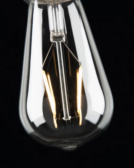 Светодиодная лампа E27 4W с теплым светом 6.5X6.5X14 CM 3