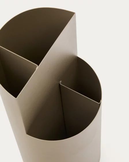 Подставка для зонтов Atin beige metal small umbrella stand 20X20X50 CM 4