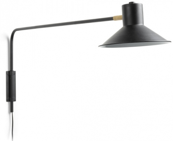 Настенная лампа Aria 20X86X33 CM чёрного цвета 1