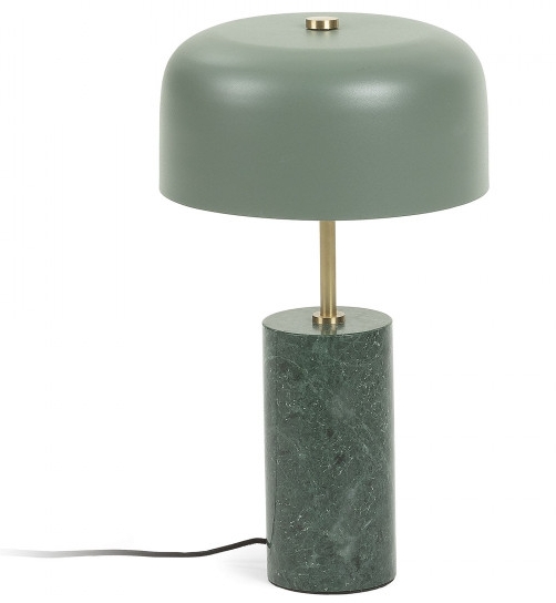 Настольная лампа Videl 26X26X44 CM зелёного цвета 1