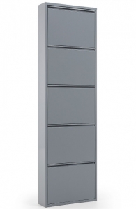 Шкаф для хранения обуви Ode 50X15X69 CM серый