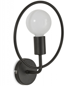 Настенный светильник Rohme 25X11X32 CM чёрного цвета