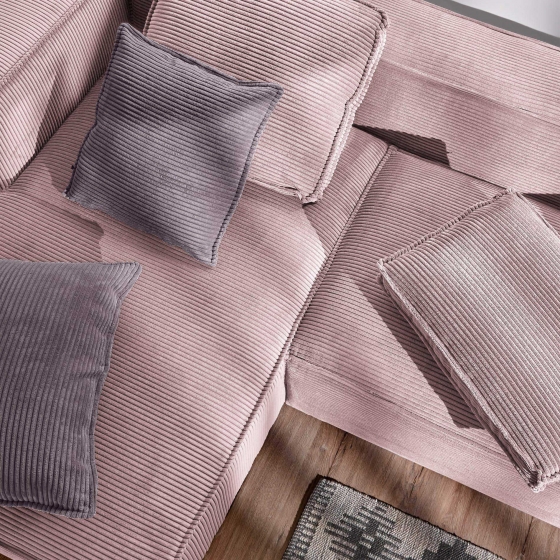 Подушка для дивана Blok 60X70 CM пыльно розовая 4