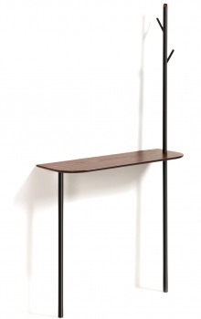 Консольный столик с вешалкой Marcolina 80X30X160 CM