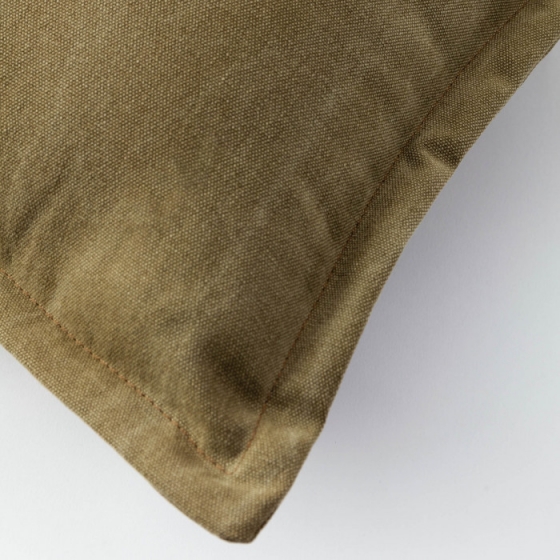 Чехол на подушку Lisette 45X45 CM пыльно коричневого цвета 2