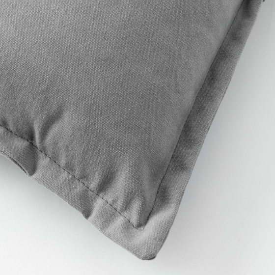 Чехол на подушку Lisette 45X45 CM серого цвета 2