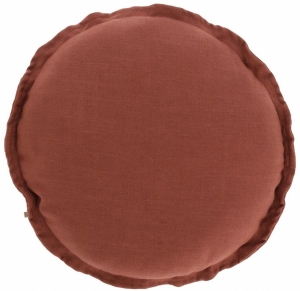 Чехол для подушки Maelina Ø45 CM пыльно бордового цвета