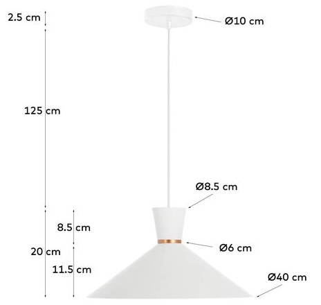Подвесной светильник Vesta 40X40X20 CM 4