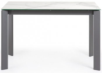 Раздвижной стол с керамической столешницей Axis 120-180X80X76 CM