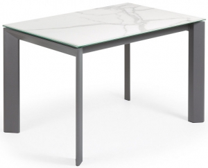 Раздвижной стол с керамической столешницей Axis 120-180X80X76 CM