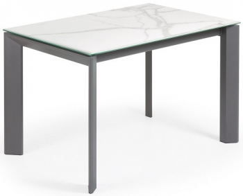 Раздвижной стол с керамической столешницей Axis 120-180X80X76 CM