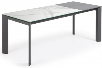 Раздвижной стол с керамической столешницей Axis 140-200X80X76 CM