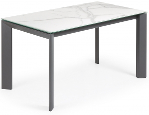 Раздвижной стол с керамической столешницей Axis 140-200X80X76 CM