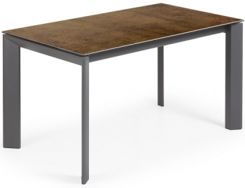 Раздвижной стол с керамической столешницей Axis 140-200X90X76 CM