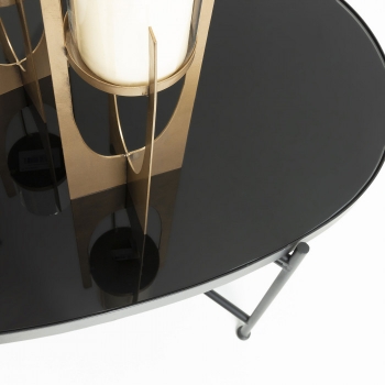 Журнальный столик Marlet 55X82X38 CM чёрный