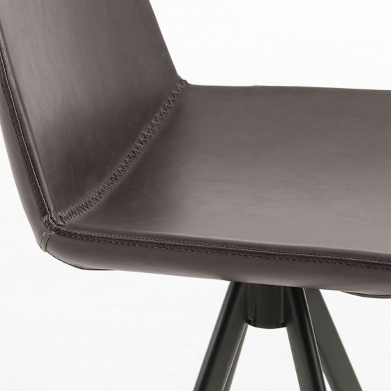 Барный стул Zelda 45X49X104 CM тёмно-коричневый 4