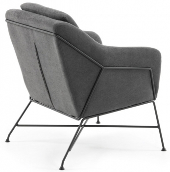 Элегантное кресло Brida 65X73X82 CM серое