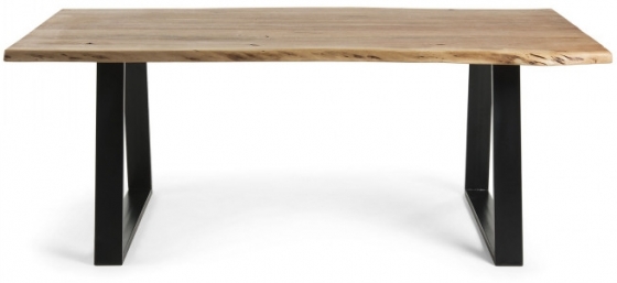 Обеденный стол из массива акации Sono 160X90X76 CM 2
