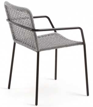 Стул с подлокотниками Boomer 60X56X80 CM серый