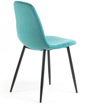 Стул Lissy 46X50X87 CM бирюзовый