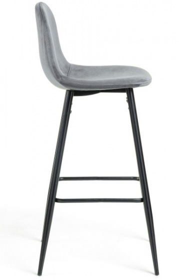 Барный стул Nilson 48X47X101 CM серый 2