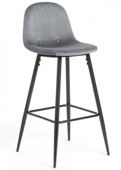 Барный стул Nilson 48X47X101 CM серый 1