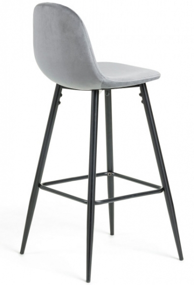 Барный стул Nilson 48X47X101 CM серый 3