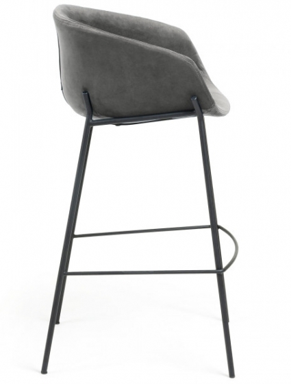 Барный стул Yvette 60X54X99 CM серый 2
