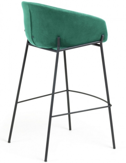 Барный стул Yvette 60X54X99 CM зелёный 3