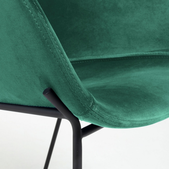 Барный стул Yvette 60X54X99 CM зелёный 5