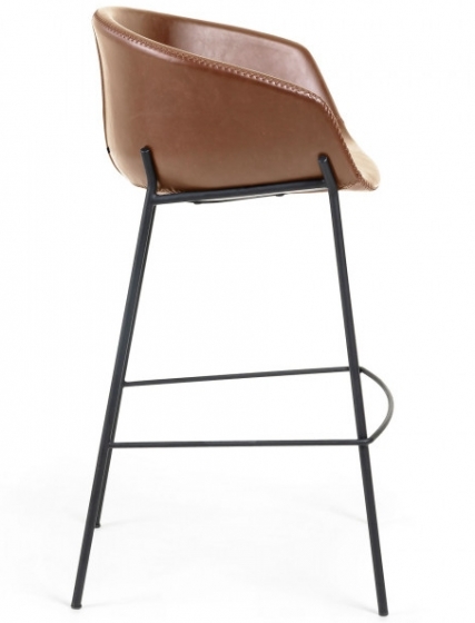 Барный стул Yvette 60X54X99 CM коричневый 3