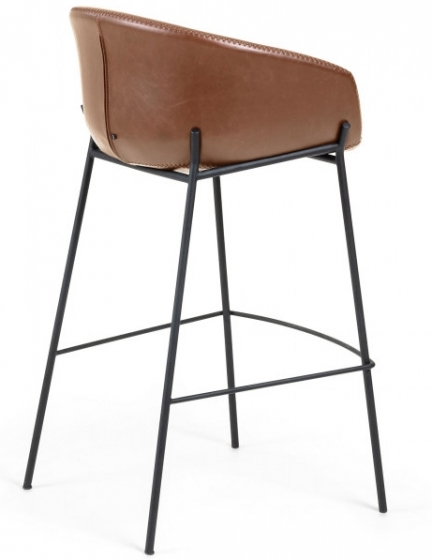 Барный стул Yvette 60X54X99 CM коричневый 2