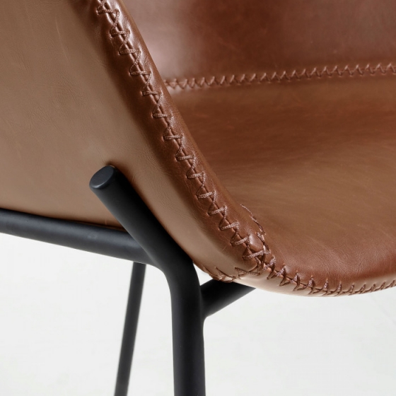 Барный стул Yvette 60X54X99 CM коричневый 5