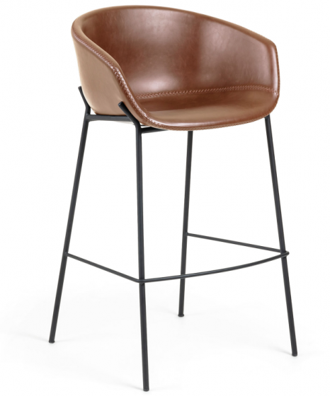 Барный стул Yvette 60X54X99 CM коричневый 1