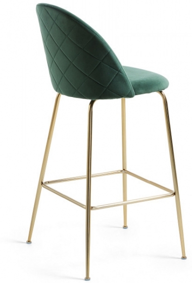 Барный стул Mystere 55X50X108 CM тёмно зелёный 3